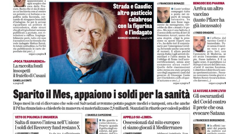 Oggi in edicola