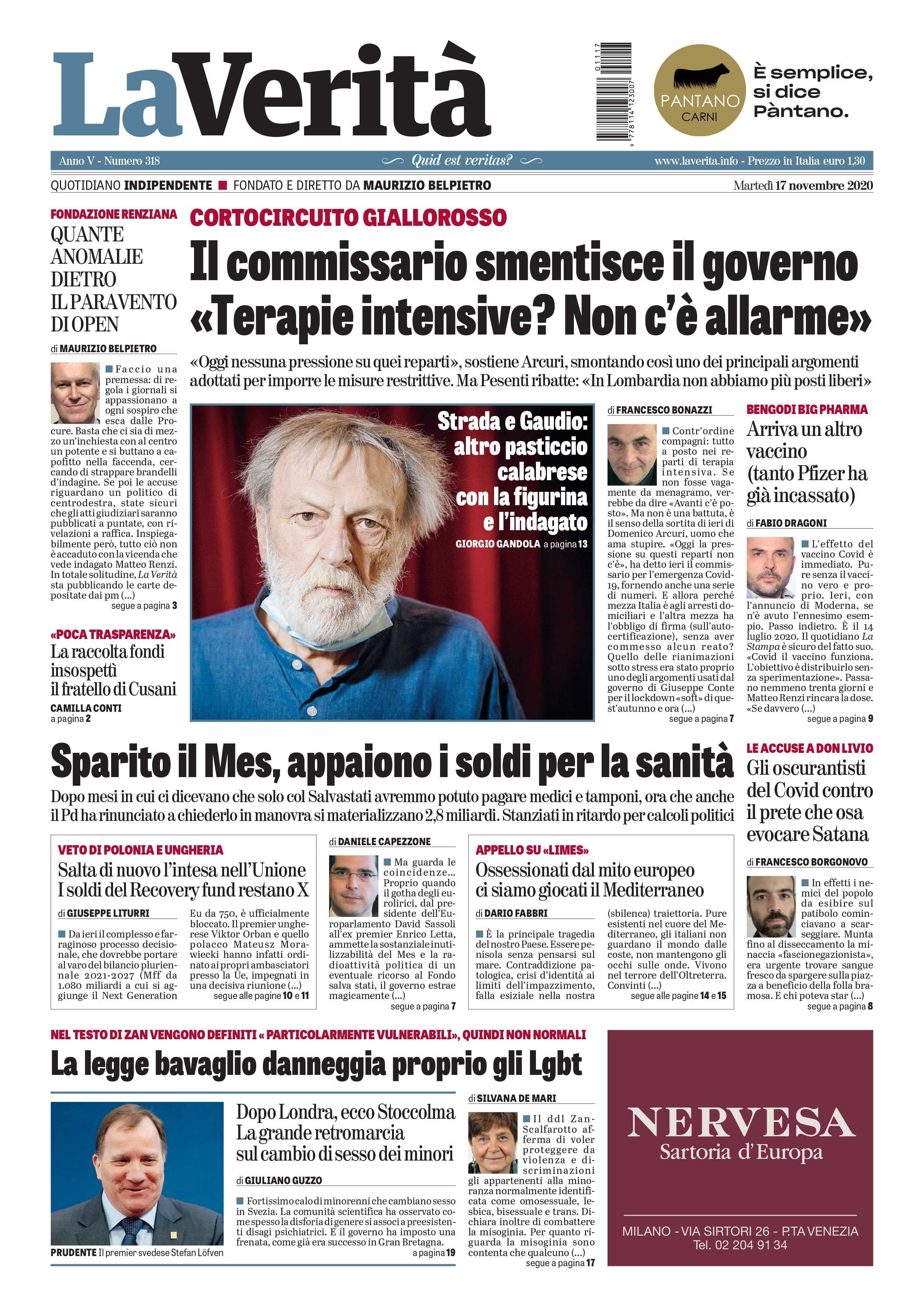 Oggi in edicola