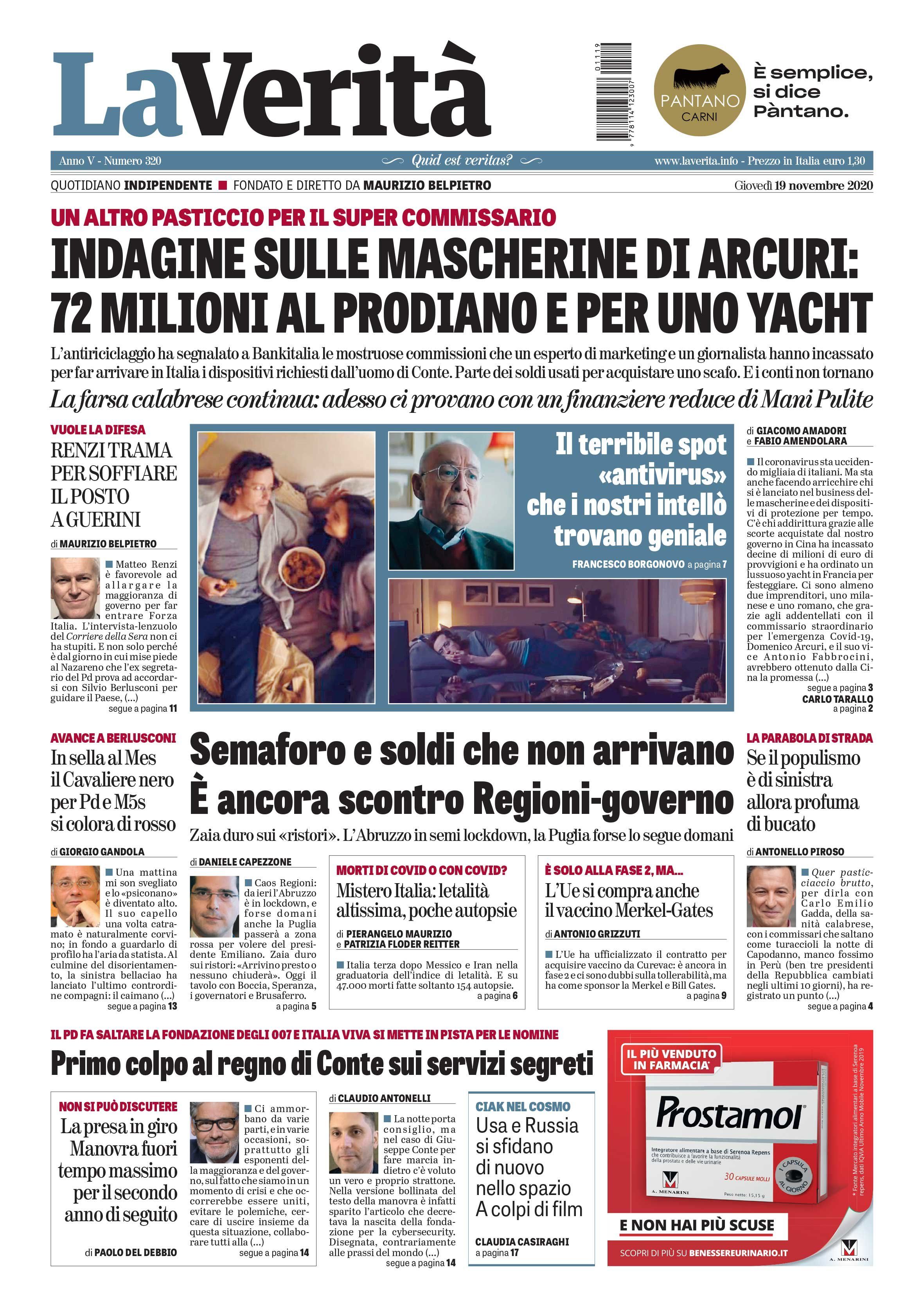 Oggi in edicola