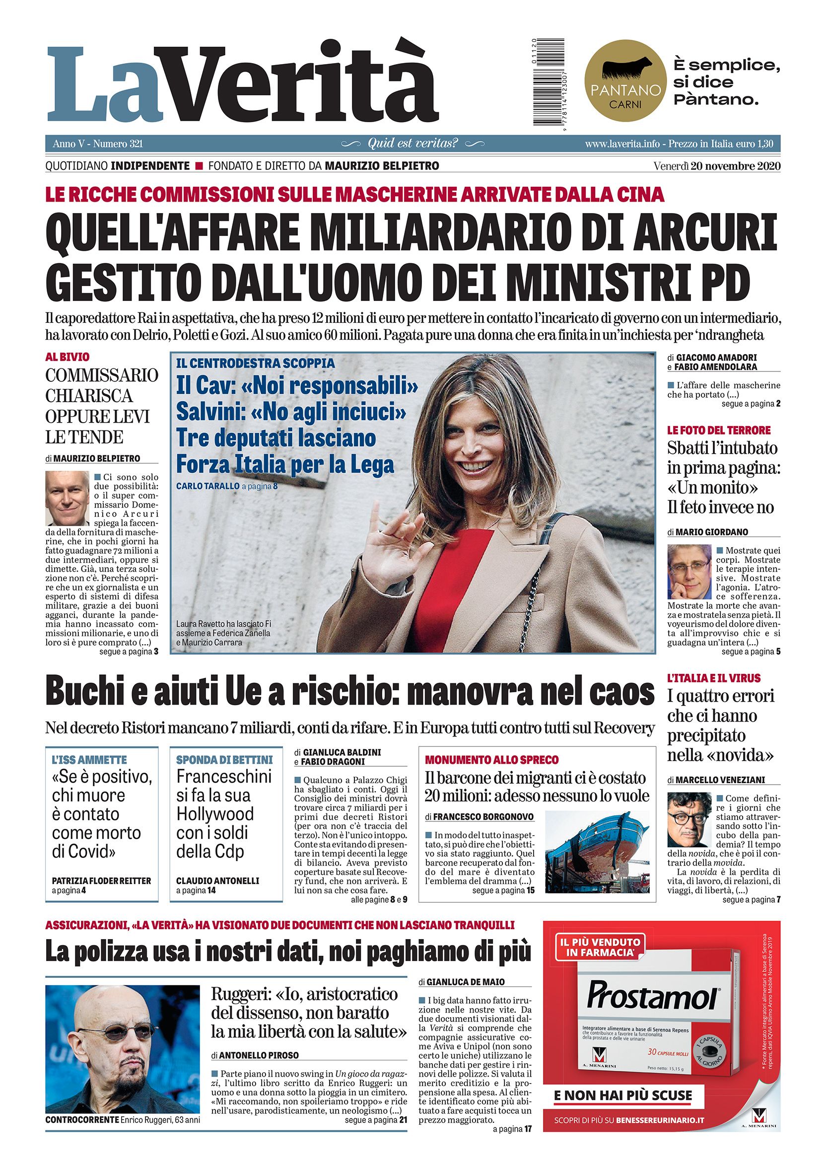 Oggi in edicola