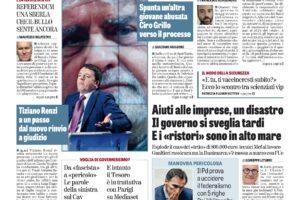 Oggi in edicola