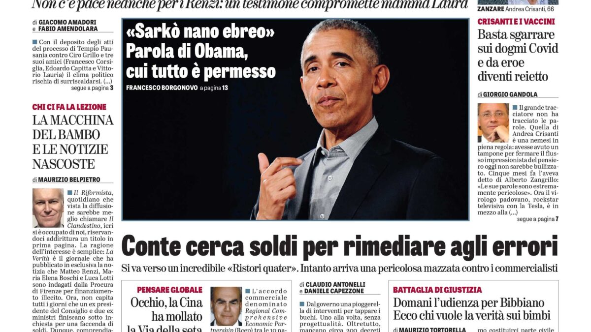 Oggi in edicola