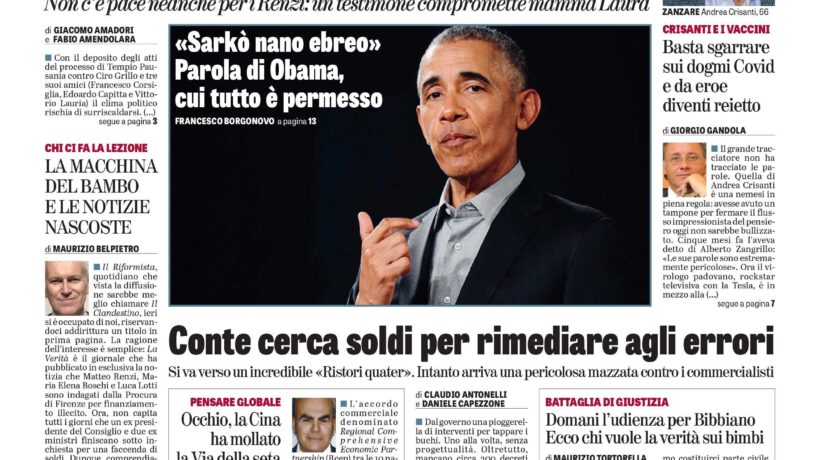 Oggi in edicola