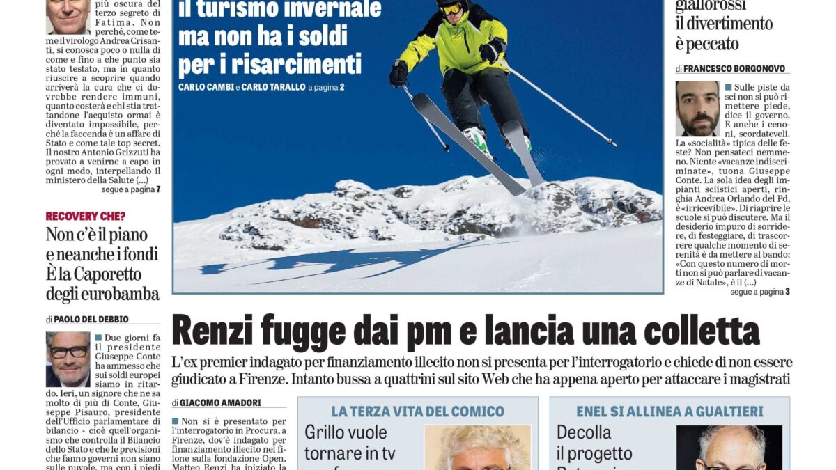 Oggi in edicola