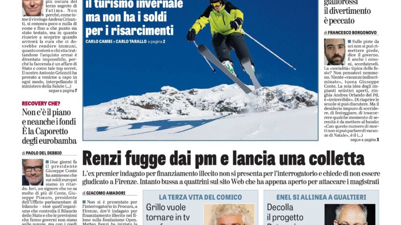 Oggi in edicola