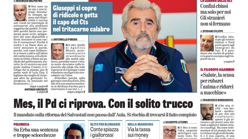 Oggi in edicola