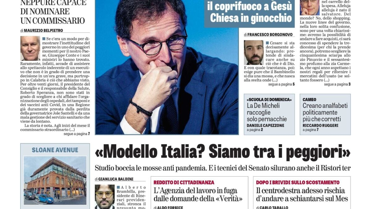 Oggi in edicola