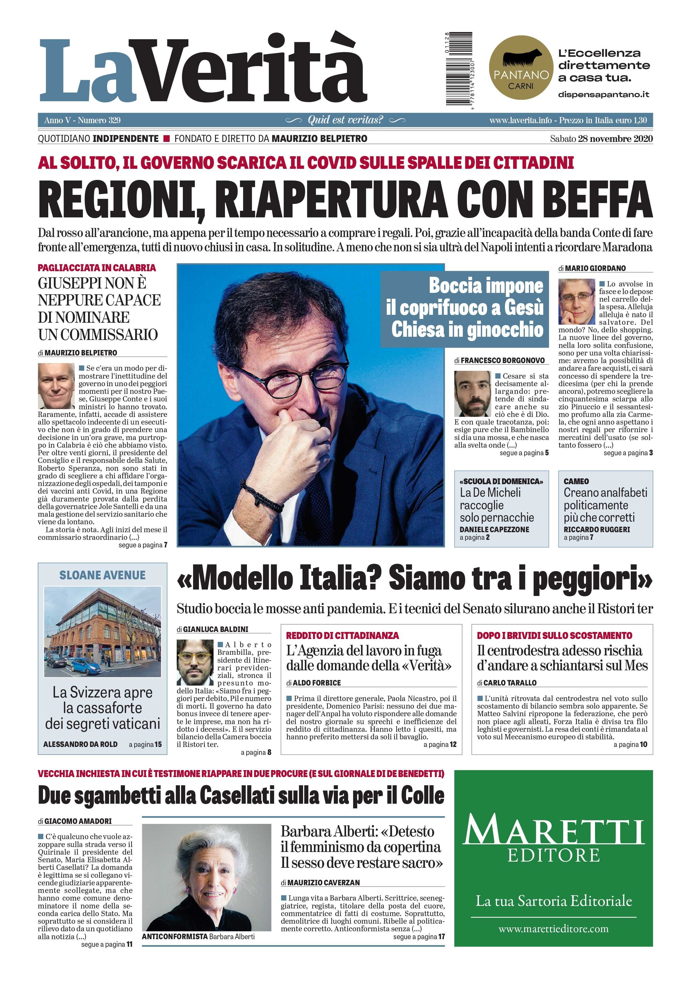 Oggi in edicola