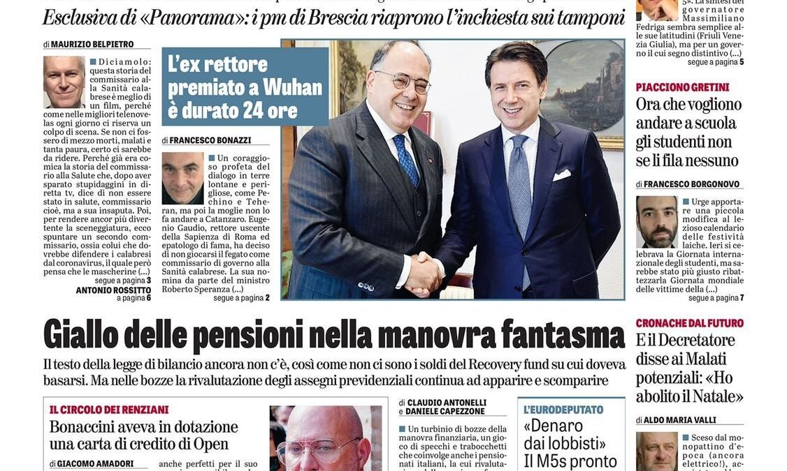 Oggi in edicola