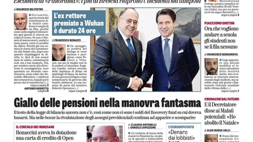 Oggi in edicola