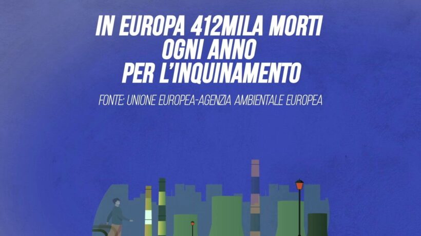 In Europa 412.000 morti ogni anno per l’inquinamento atmosferico