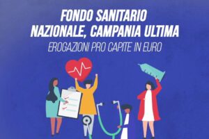 Fondo sanitario nazionale, la Campania è ultima nei finanziamenti