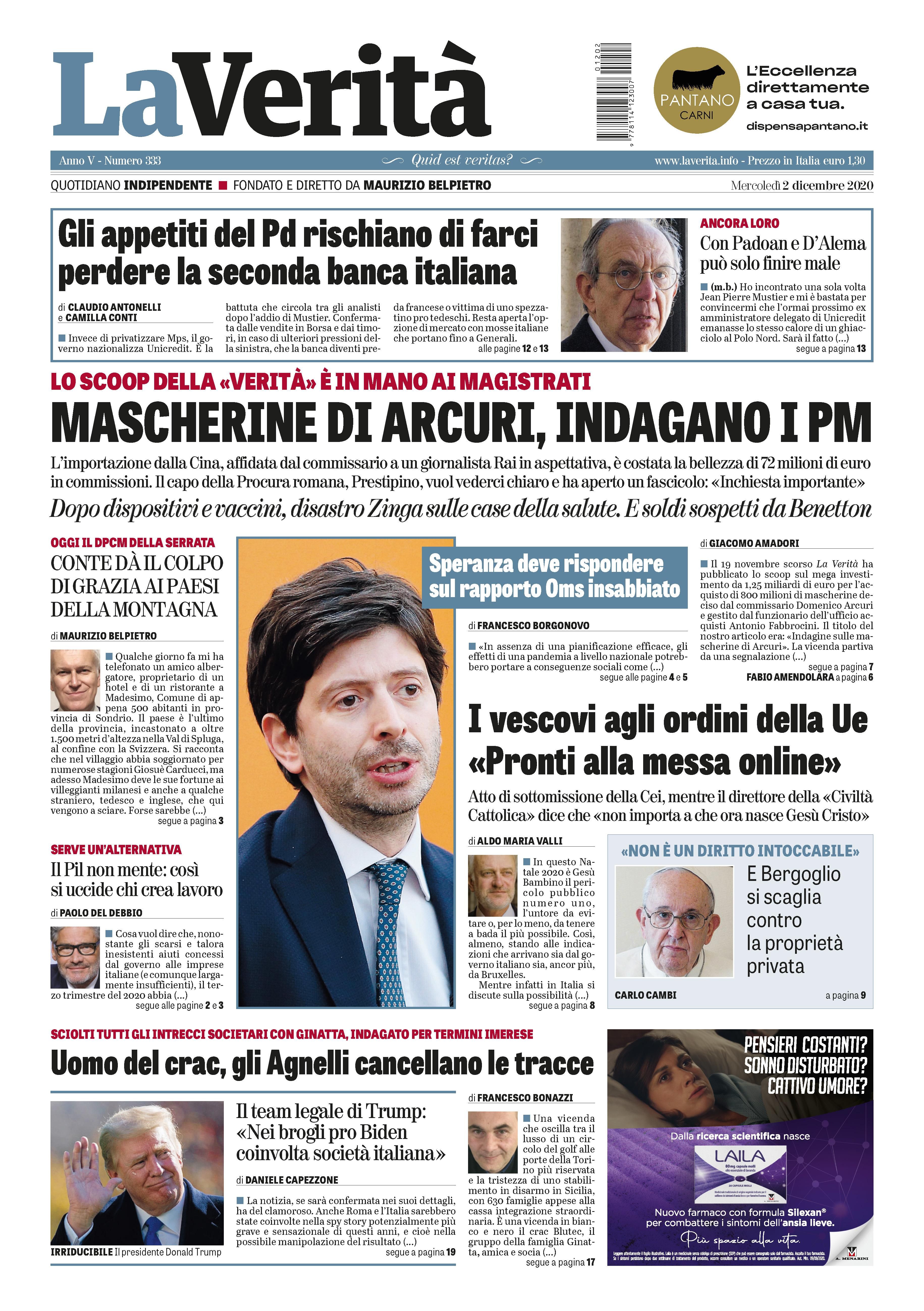 Oggi in edicola