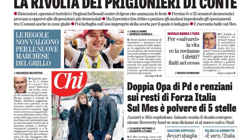 Oggi in edicola