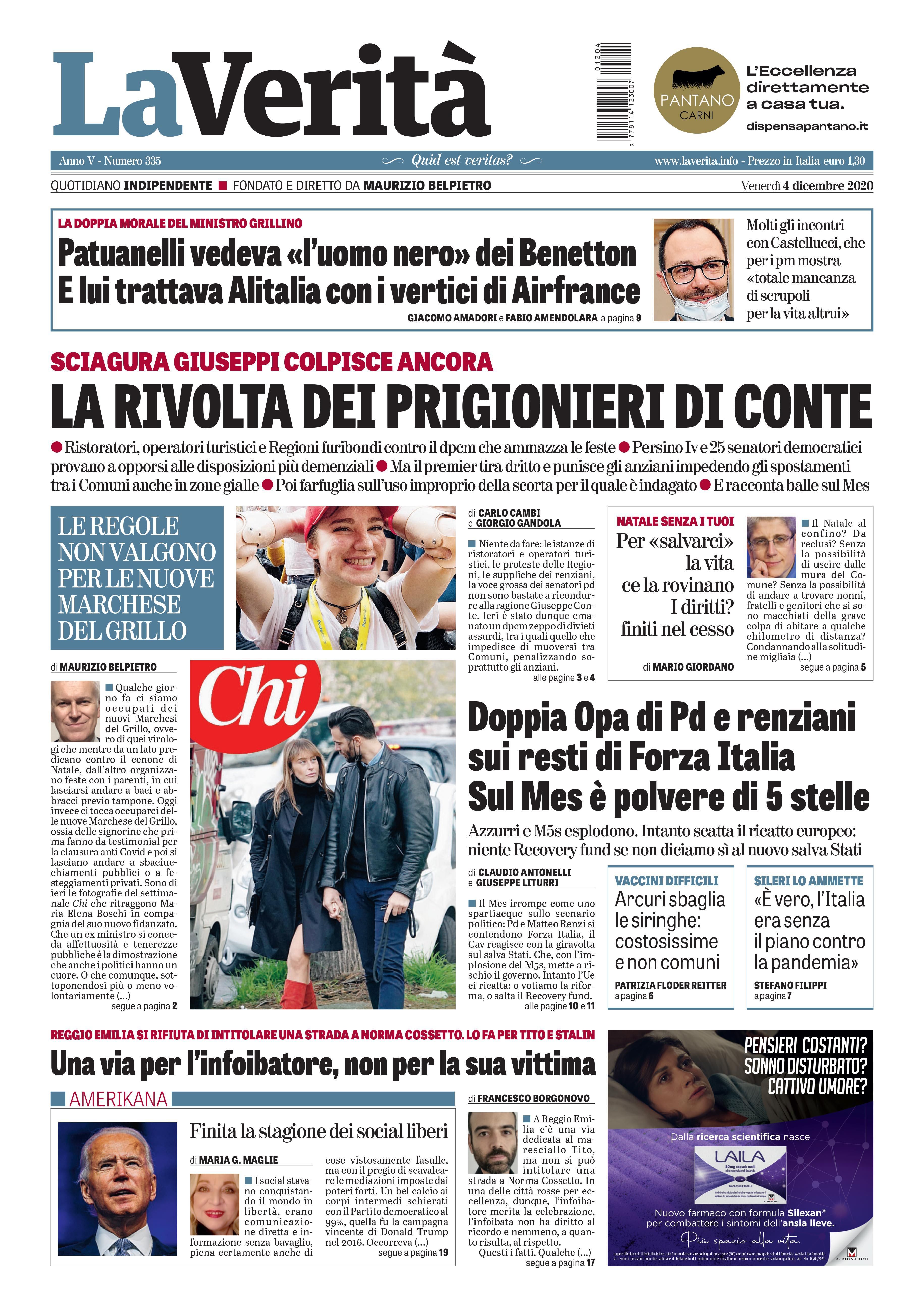 Oggi in edicola