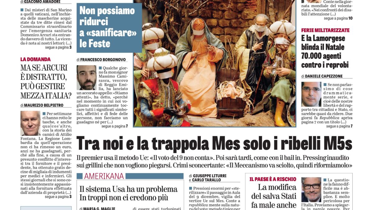 Oggi in edicola