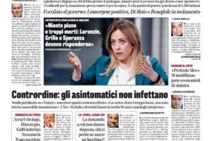 Oggi in edicola
