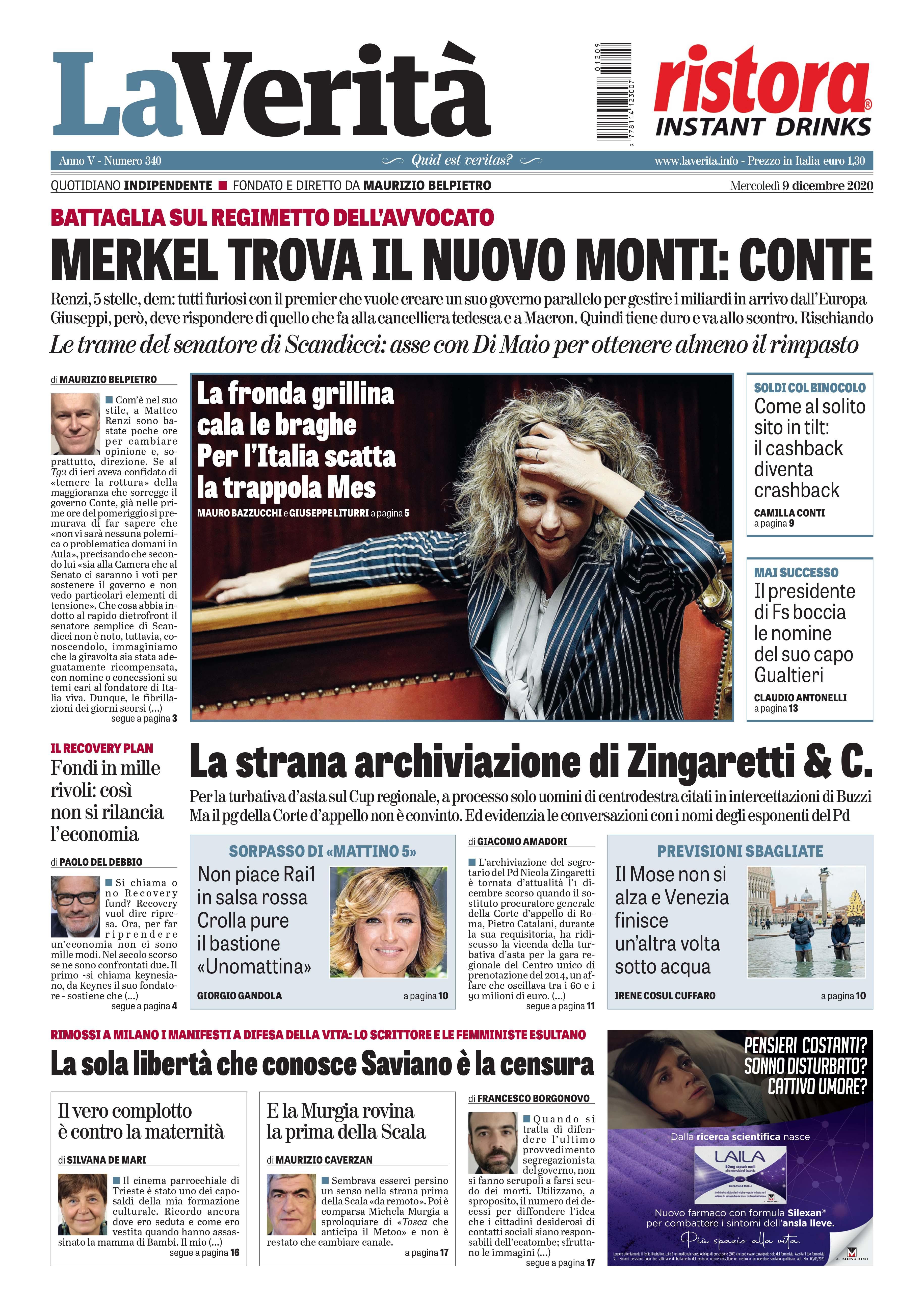 Oggi in edicola
