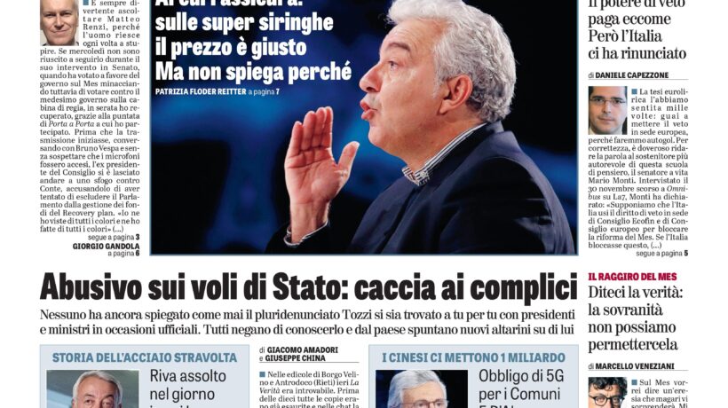 Oggi in edicola