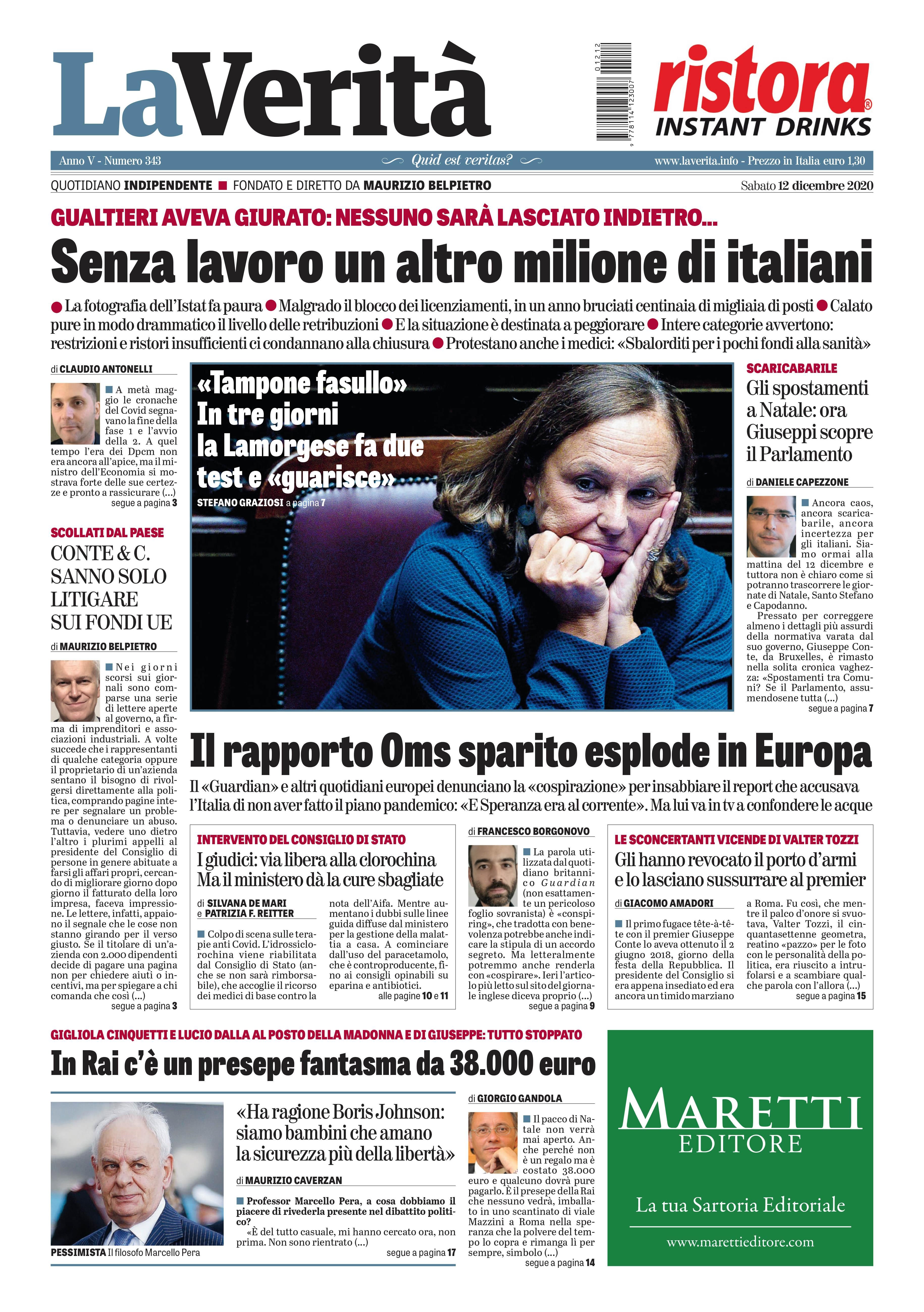 Oggi in edicola