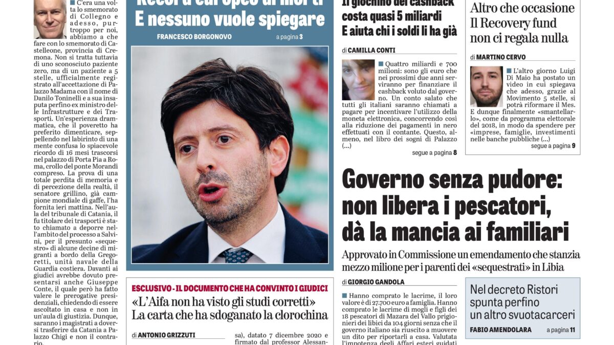 Oggi in edicola