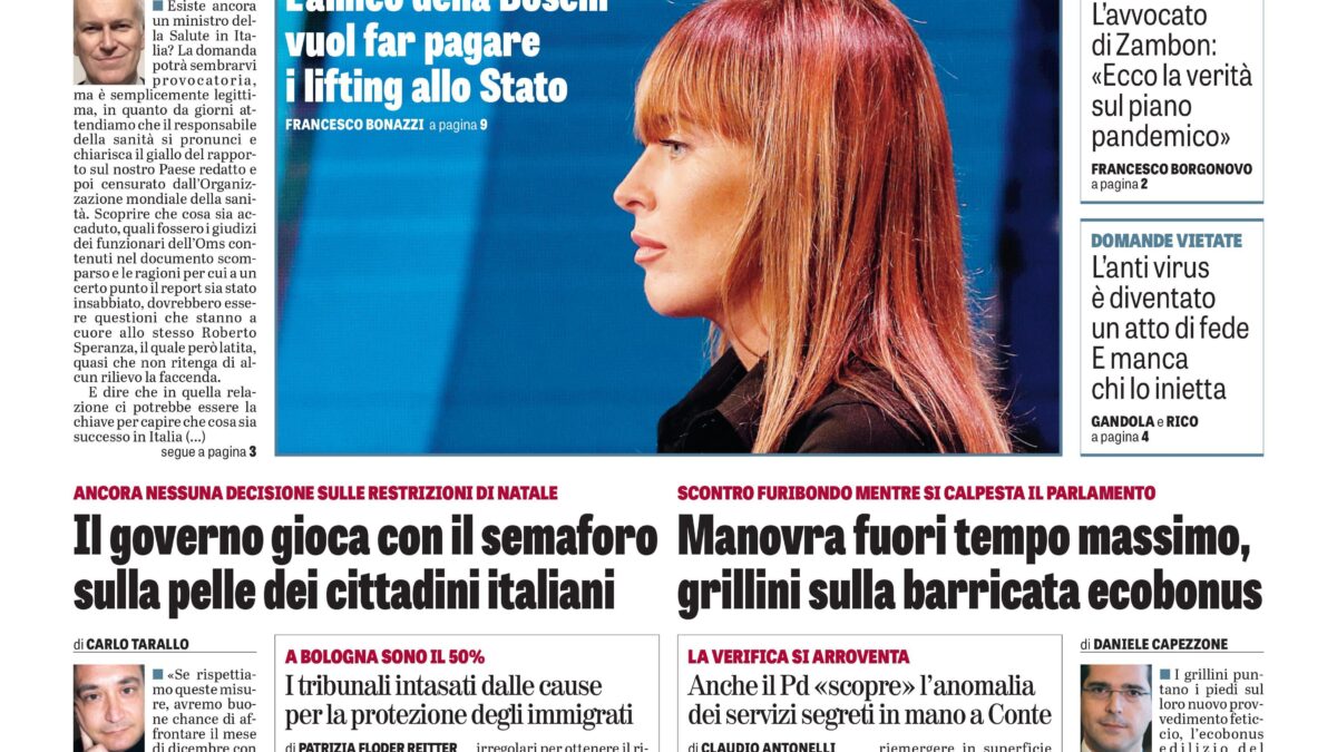 Oggi in edicola