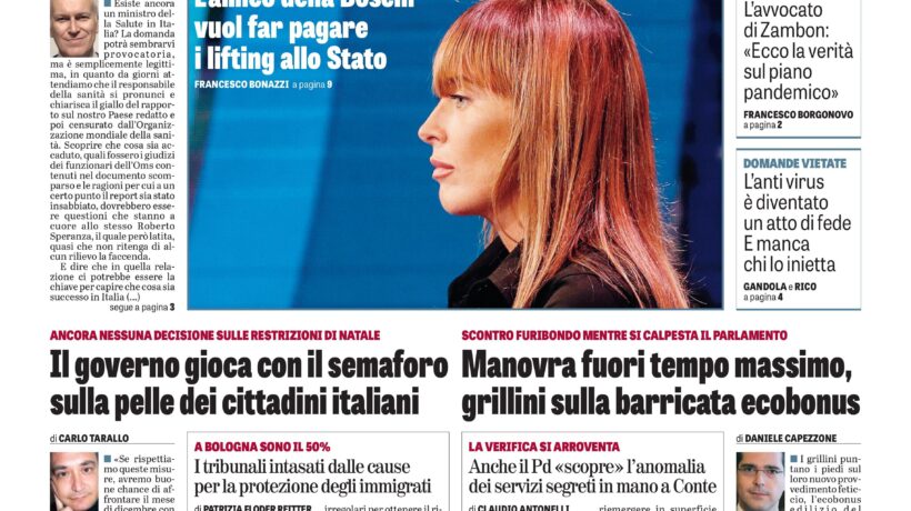 Oggi in edicola