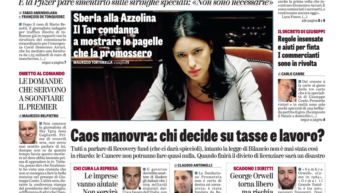 Oggi in edicola