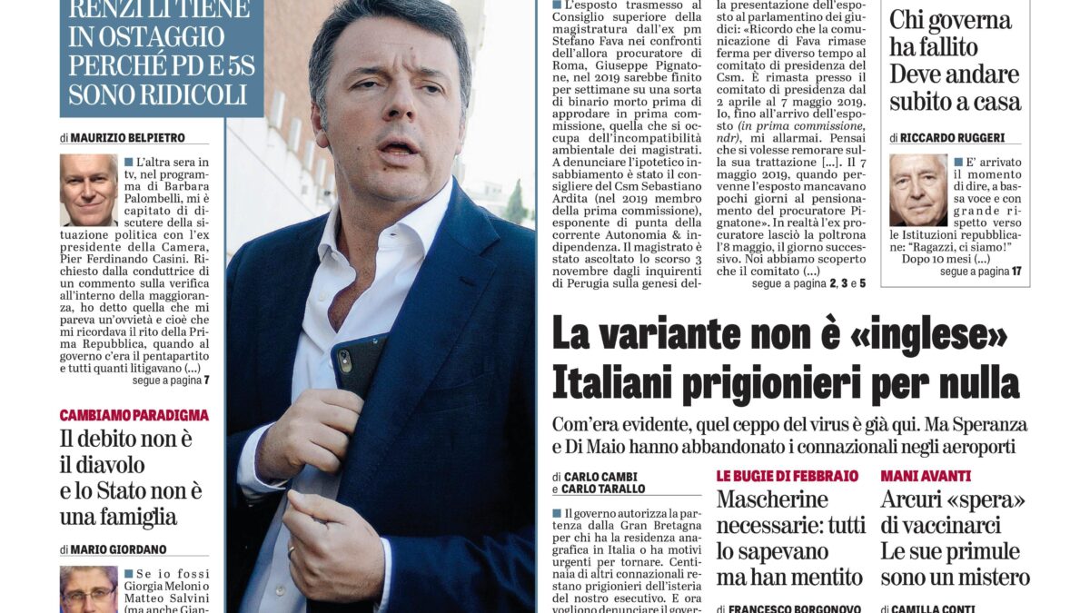 Oggi in edicola