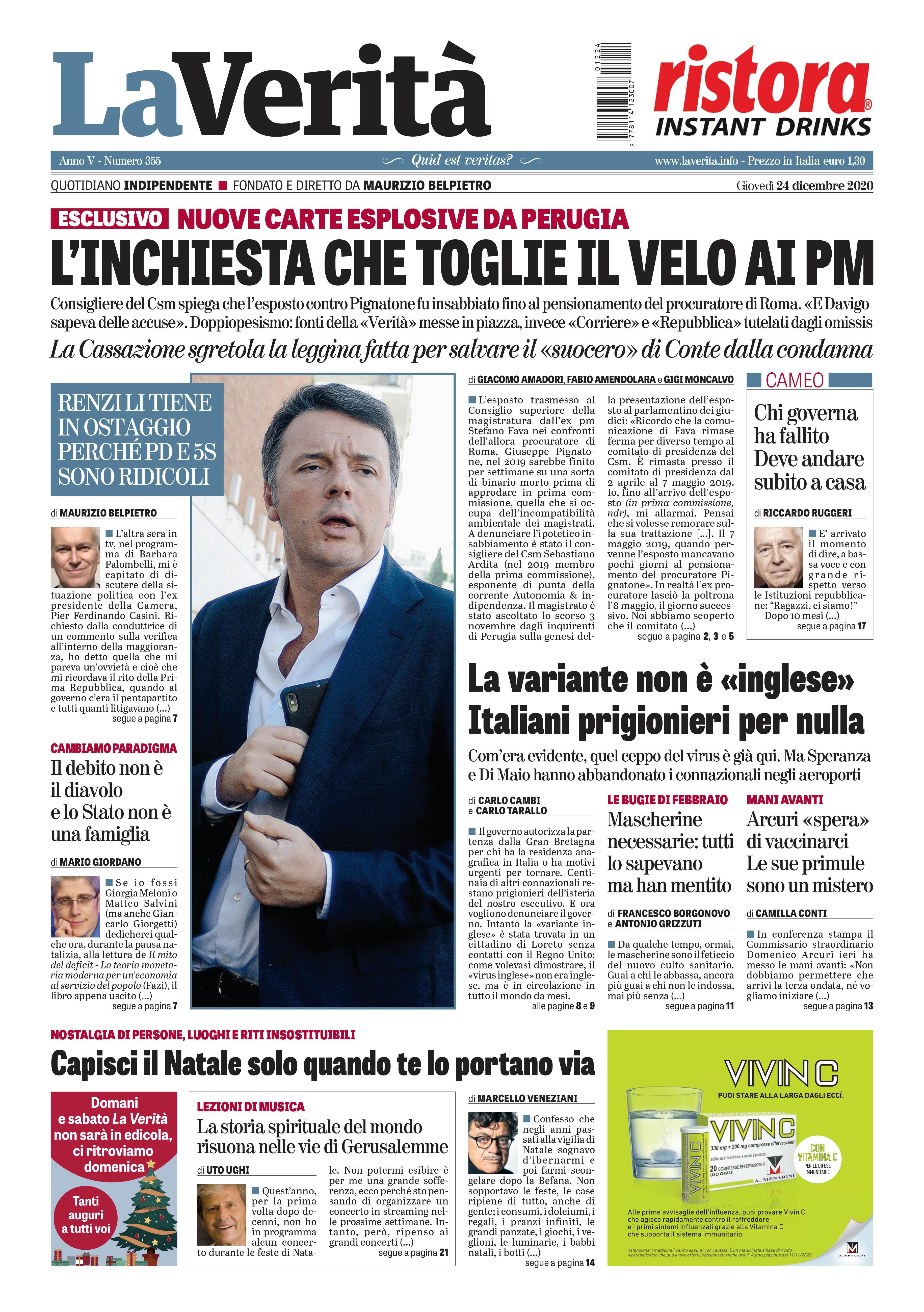 Oggi in edicola