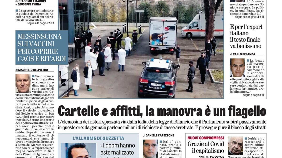 Oggi in edicola
