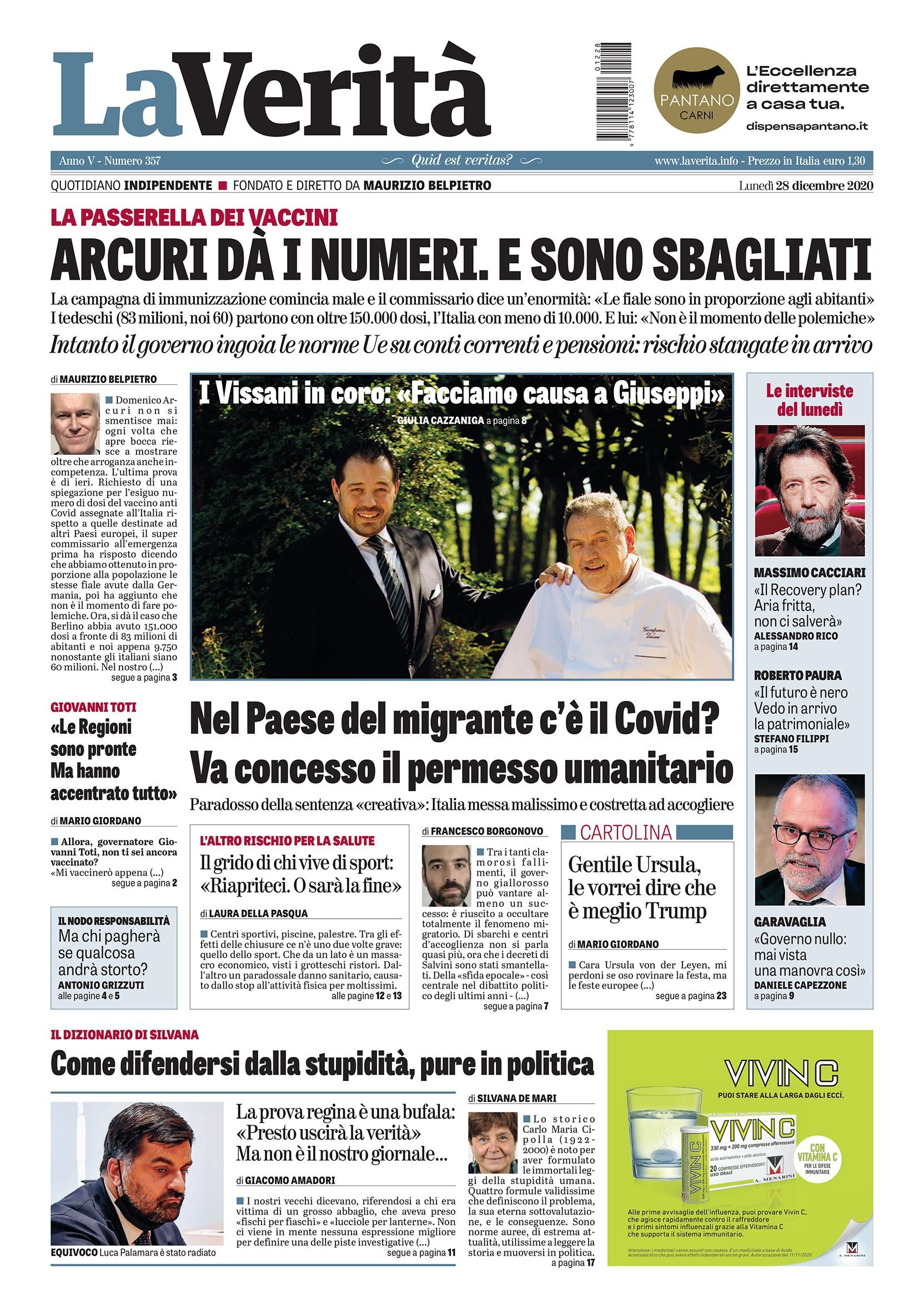 Oggi in edicola