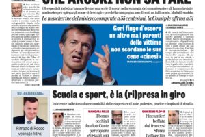 Oggi in edicola