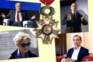 A sinistra amano la patria (francese) La legione pd di monsieur le président