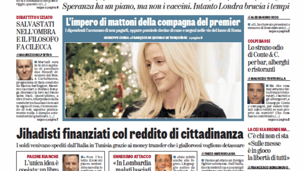 Oggi in edicola