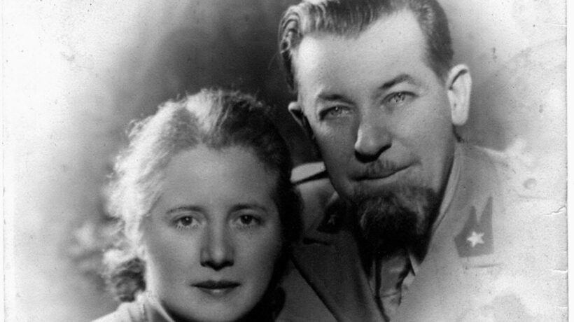 Maria Clementi (giustiziata insieme ai giapponesi) con il marito, l'ufficiale degli Alpini Giovanni Giusto, anch'egli fucilato poco dopo la consorte (Courtesy Cierre)