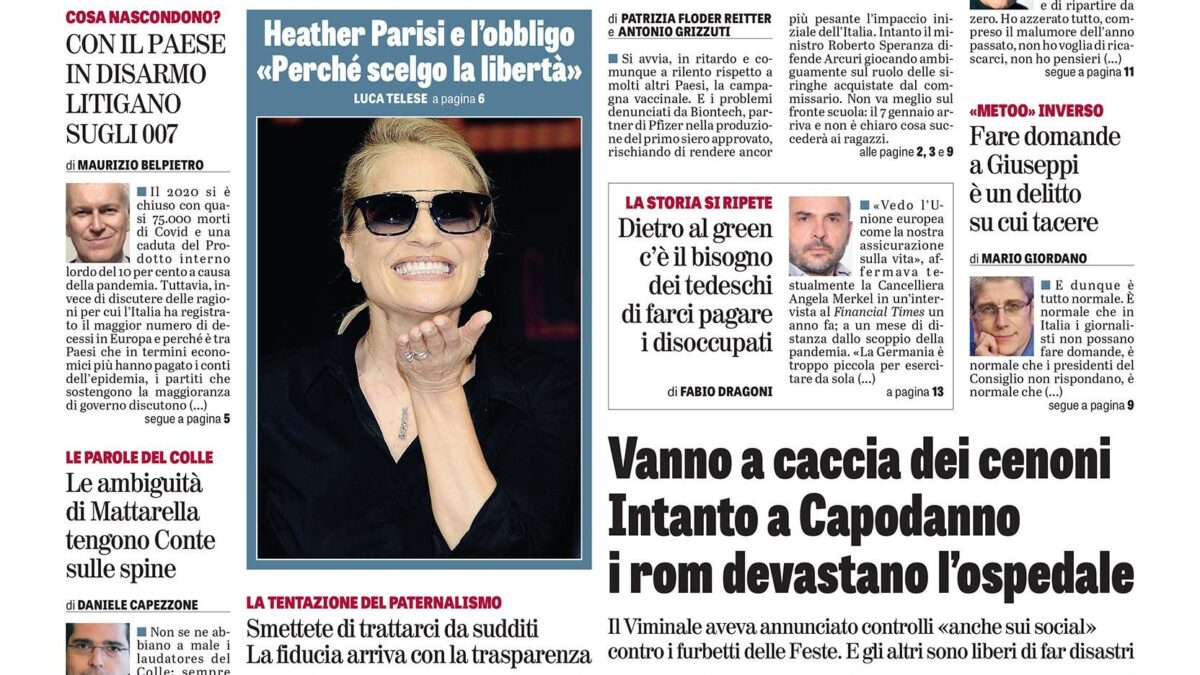 Oggi in edicola