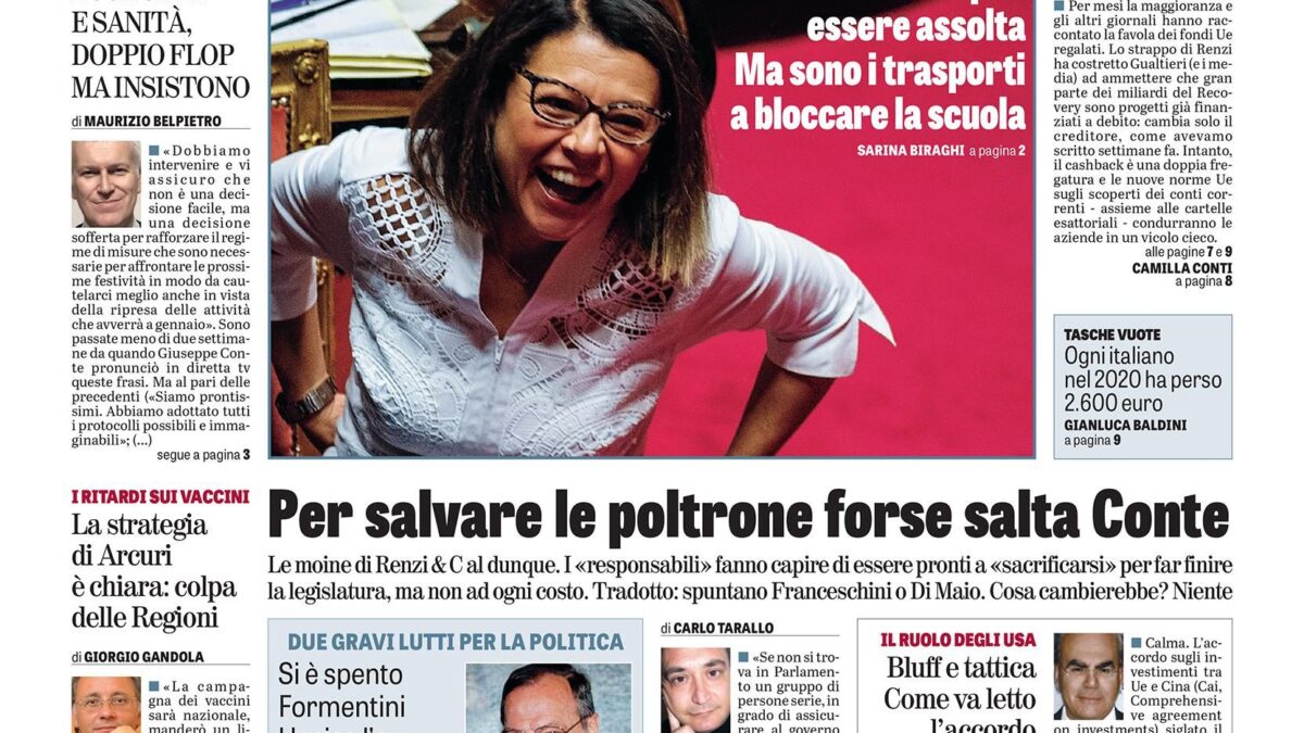 Oggi in edicola
