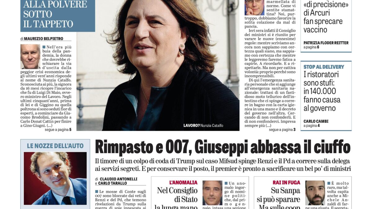 Oggi in edicola