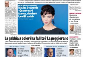 Oggi in edicola