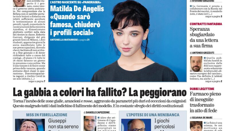 Oggi in edicola