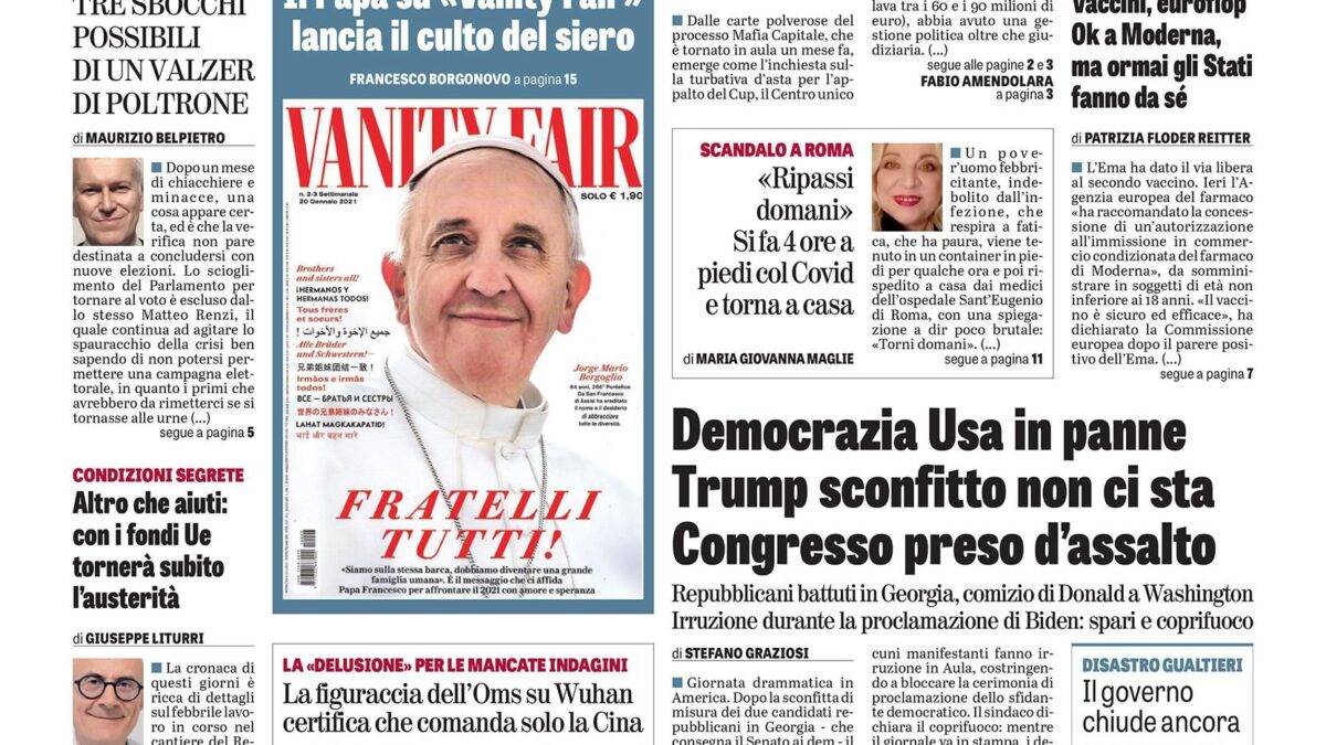 Oggi in edicola