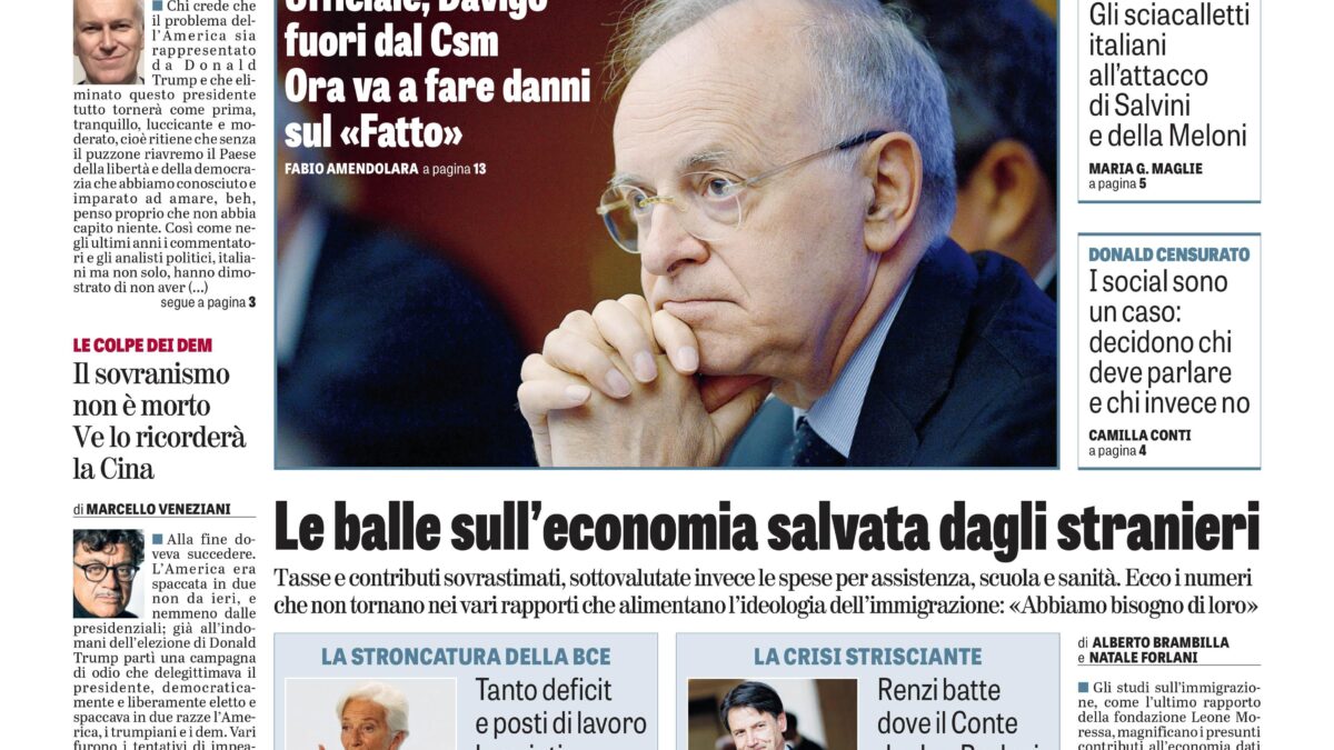 Oggi in edicola