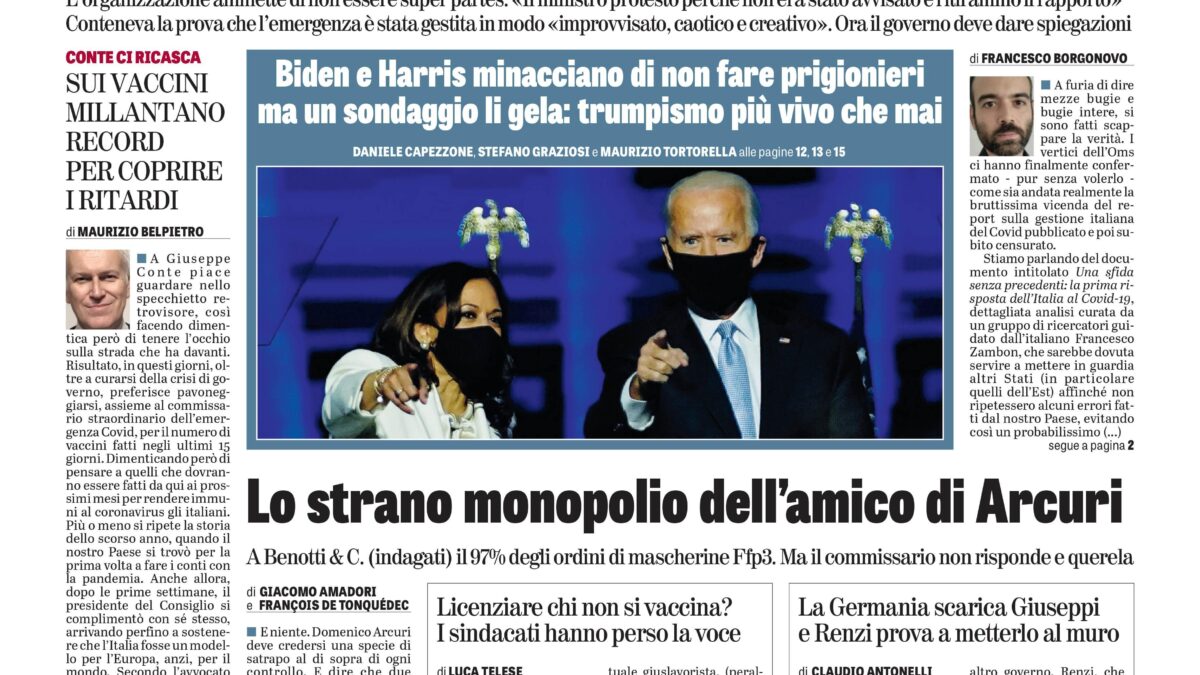 Oggi in edicola
