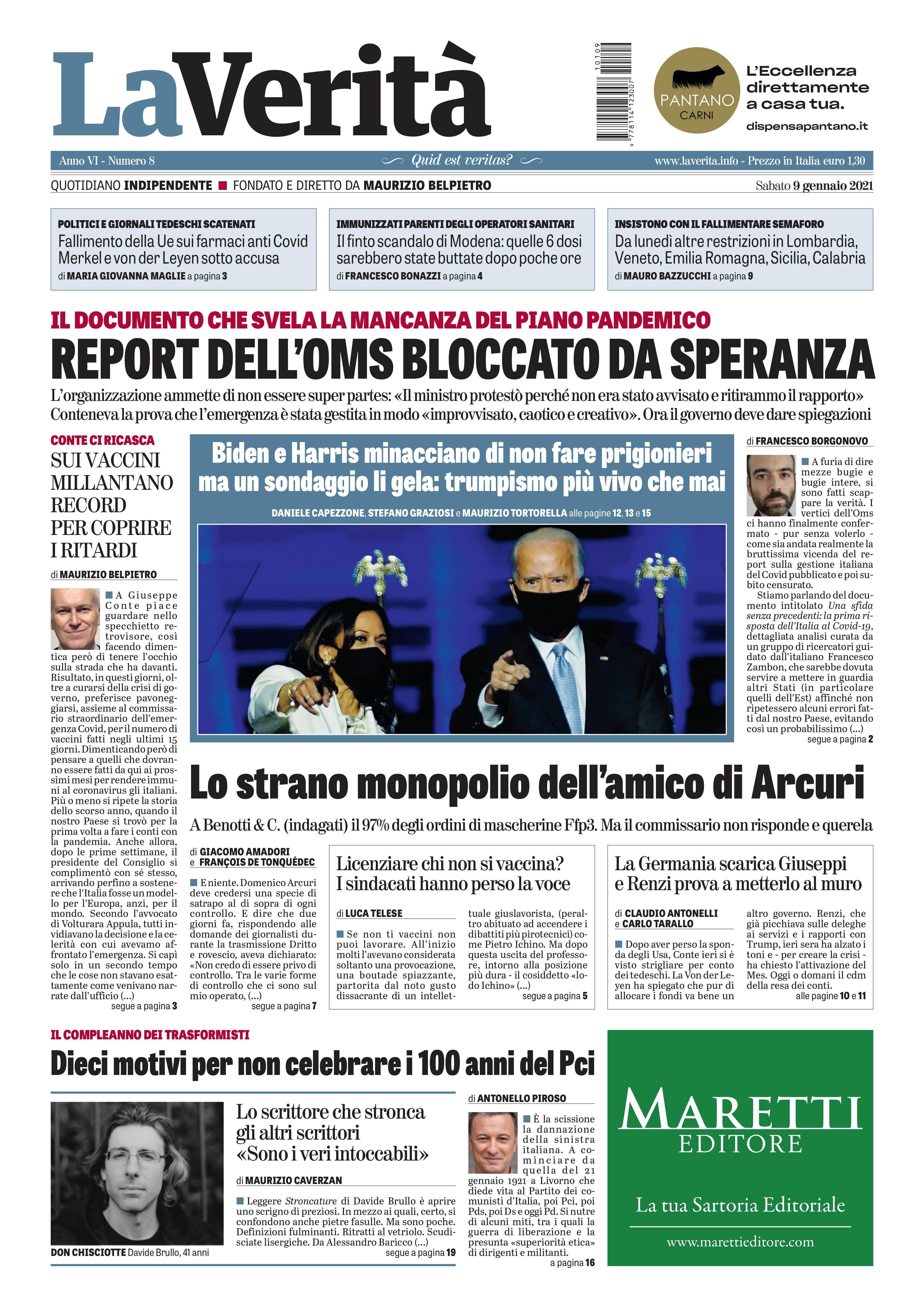 Oggi in edicola