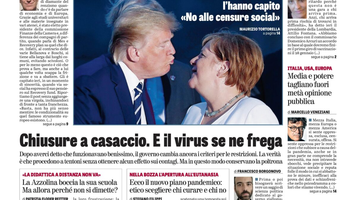 Oggi in edicola