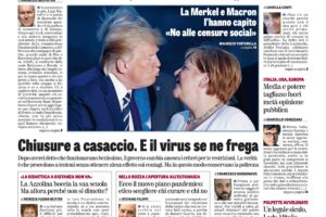 Oggi in edicola