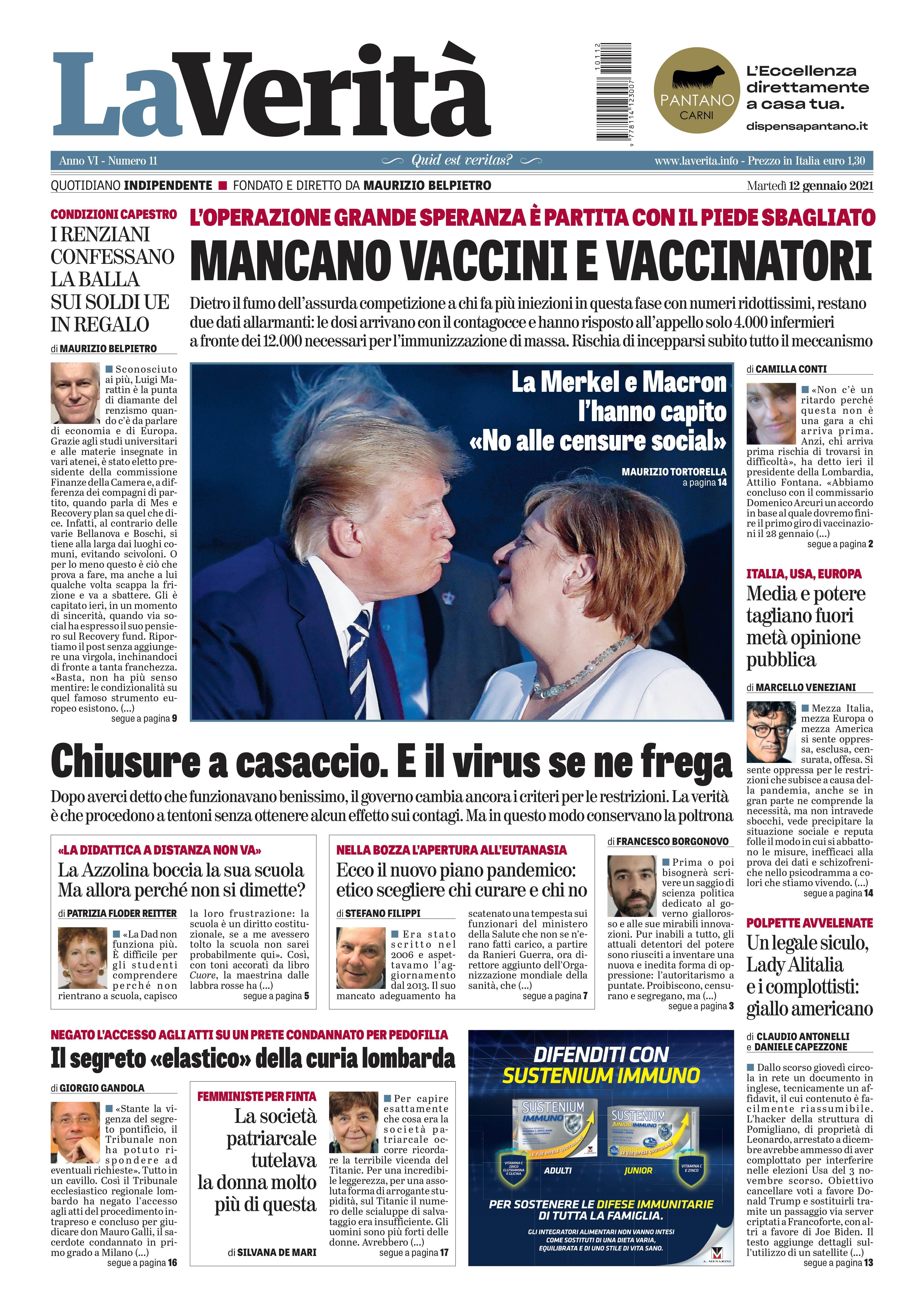 Oggi in edicola