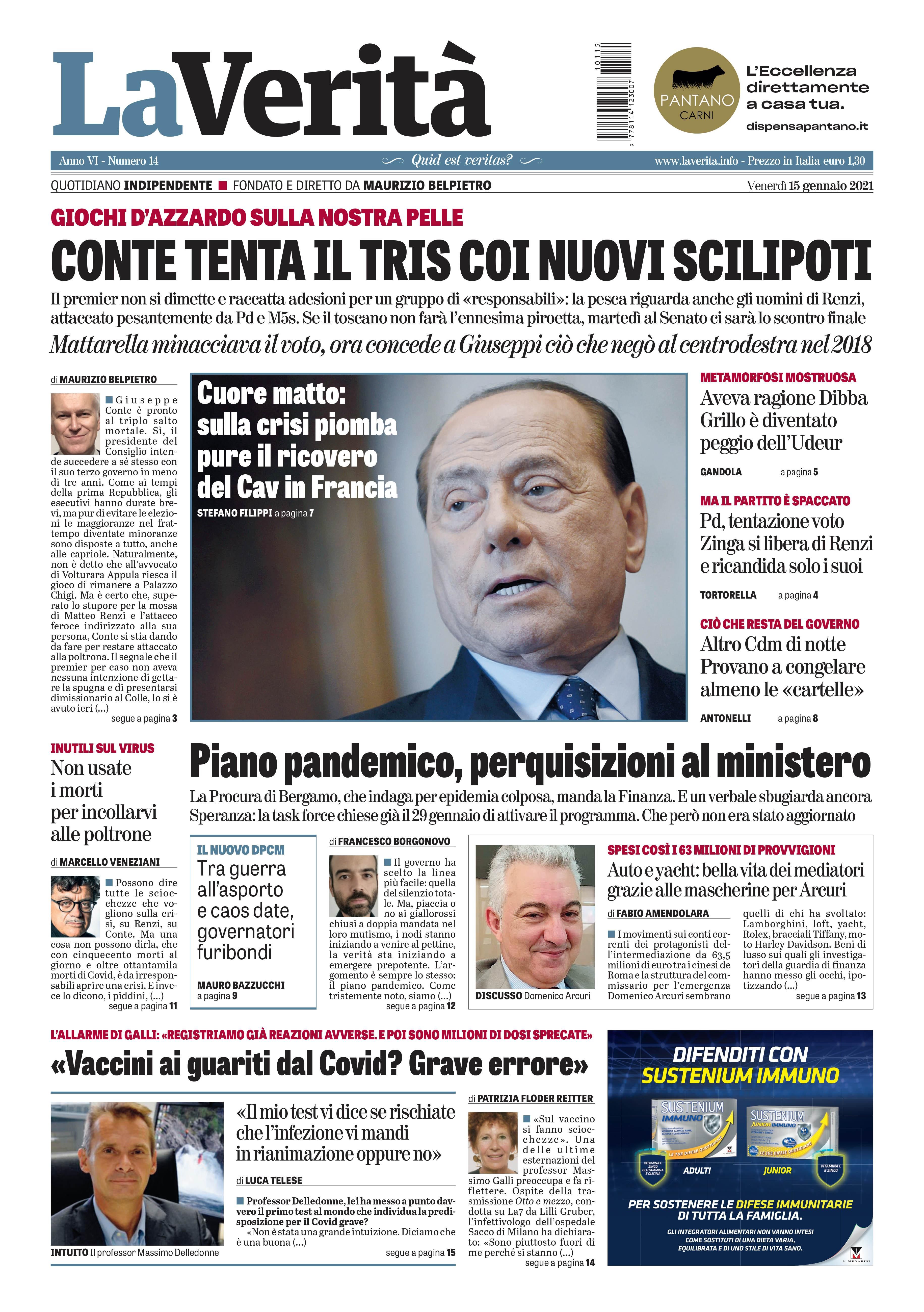 Oggi in edicola