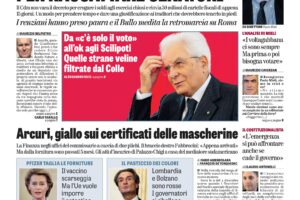 Oggi in edicola